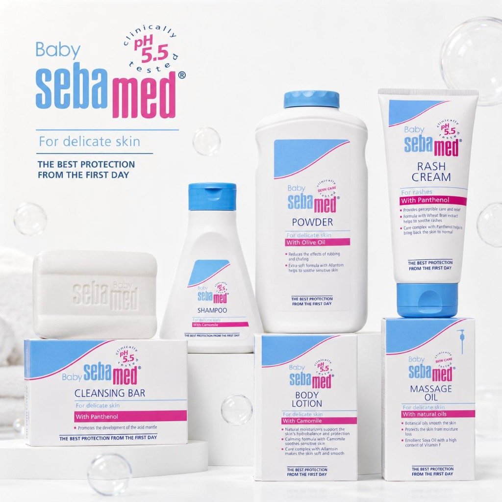 Baby Sebamed Clinically pH 5.5 Tested For Delicate Skin